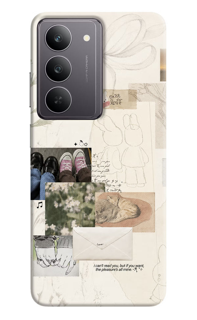 Soft Aesthetic Realme 14x 5G Hard Case Back Cover by Casekaro