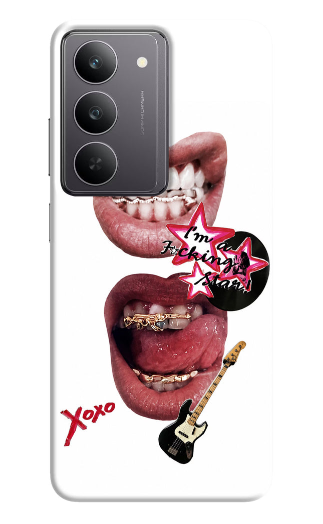 Rockstar Realme 14x 5G Hard Case Back Cover by Casekaro