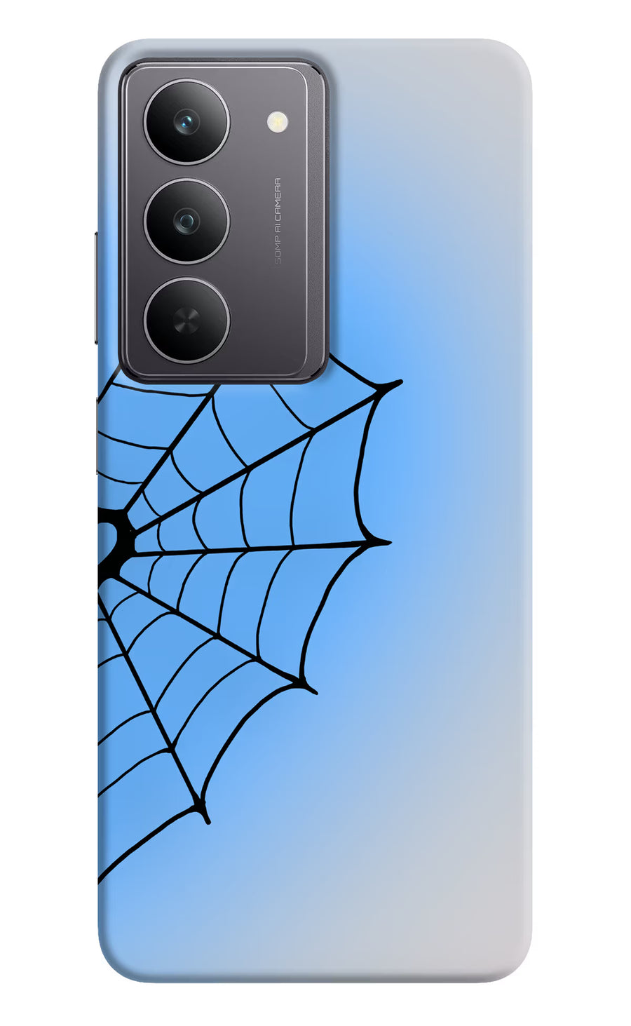 Blue Web Realme 14x 5G Back Cover, Hard case