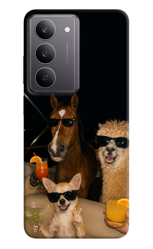 Party Squad Realme 14x 5G Hard Case Back Cover by Casekaro
