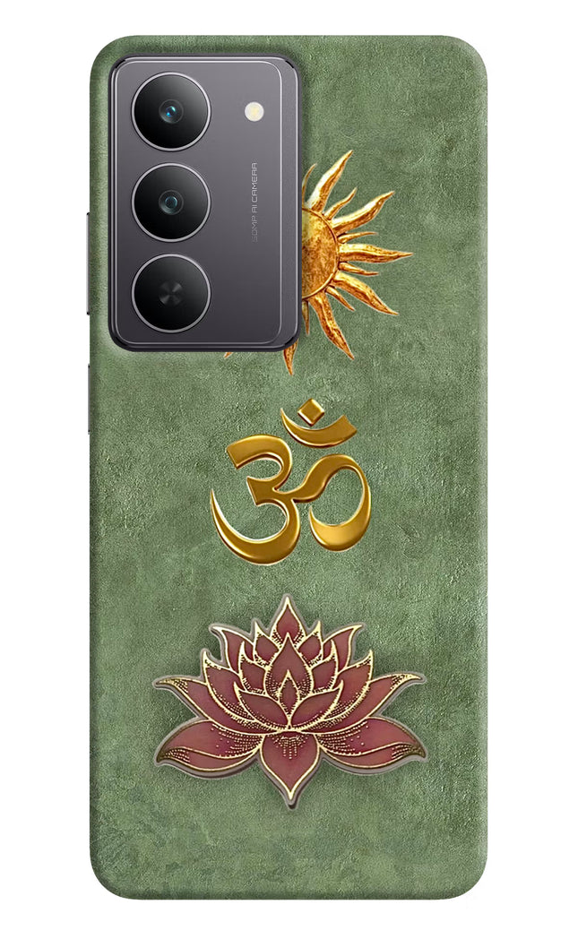 Om & Lotus Realme 14x 5G Back Cover