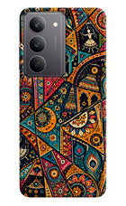 Folk Print Realme 14x 5G Hard Case Back Cover by Casekaro