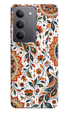White Mayura Realme 14x 5G Hard Case Back Cover by Casekaro