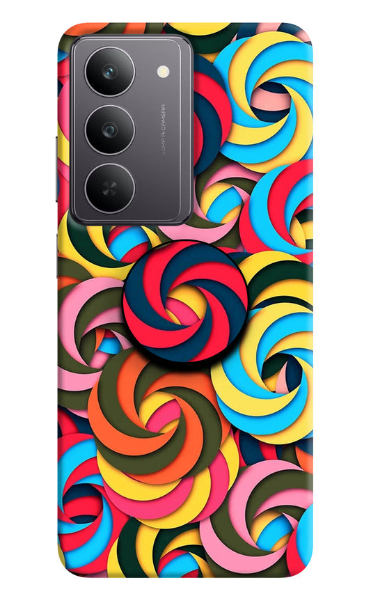 Spiral Pattern Realme 14x 5G Pop Case by Casekaro