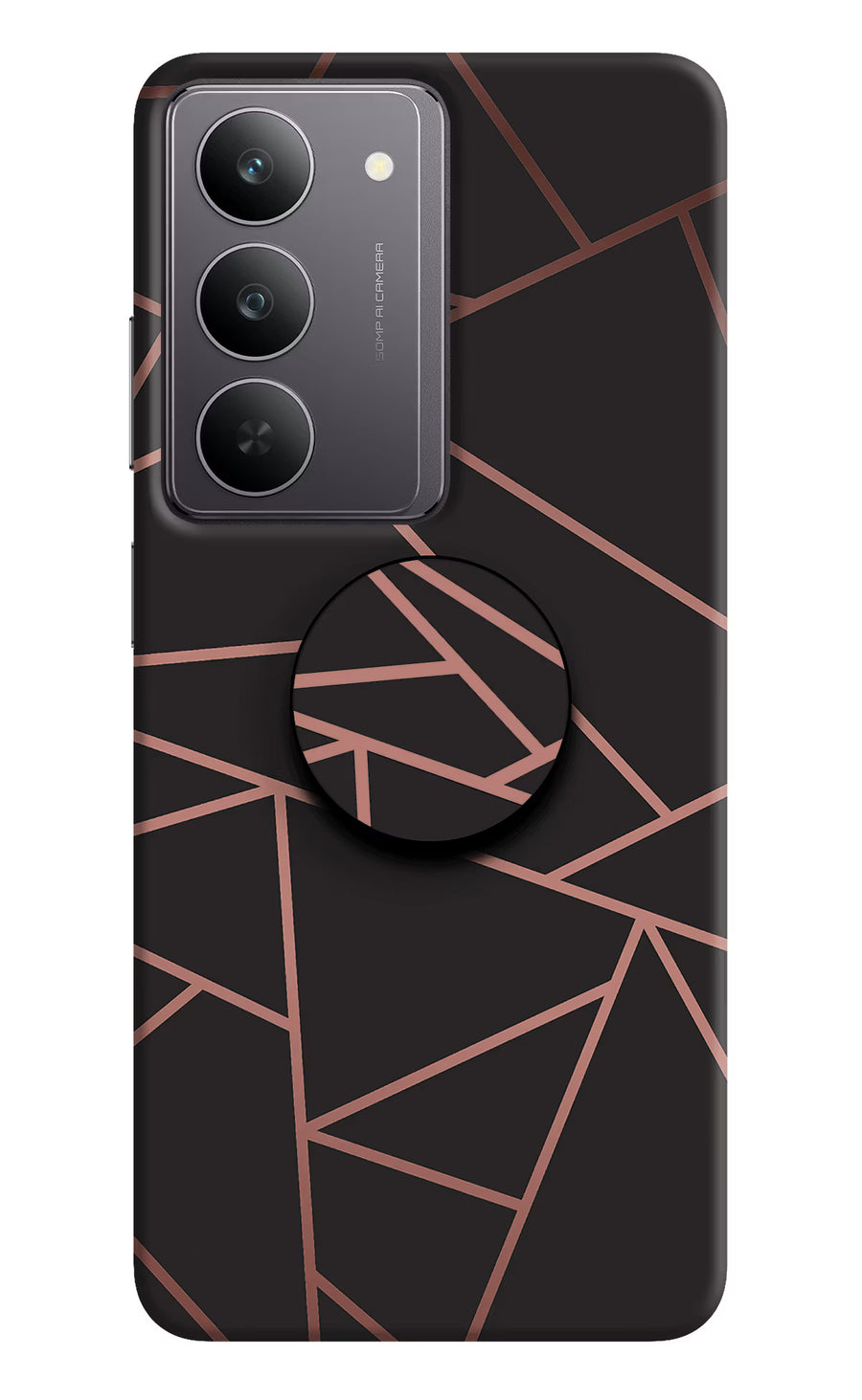 Geometric Pattern Realme 14x 5G Pop Case, Hard case