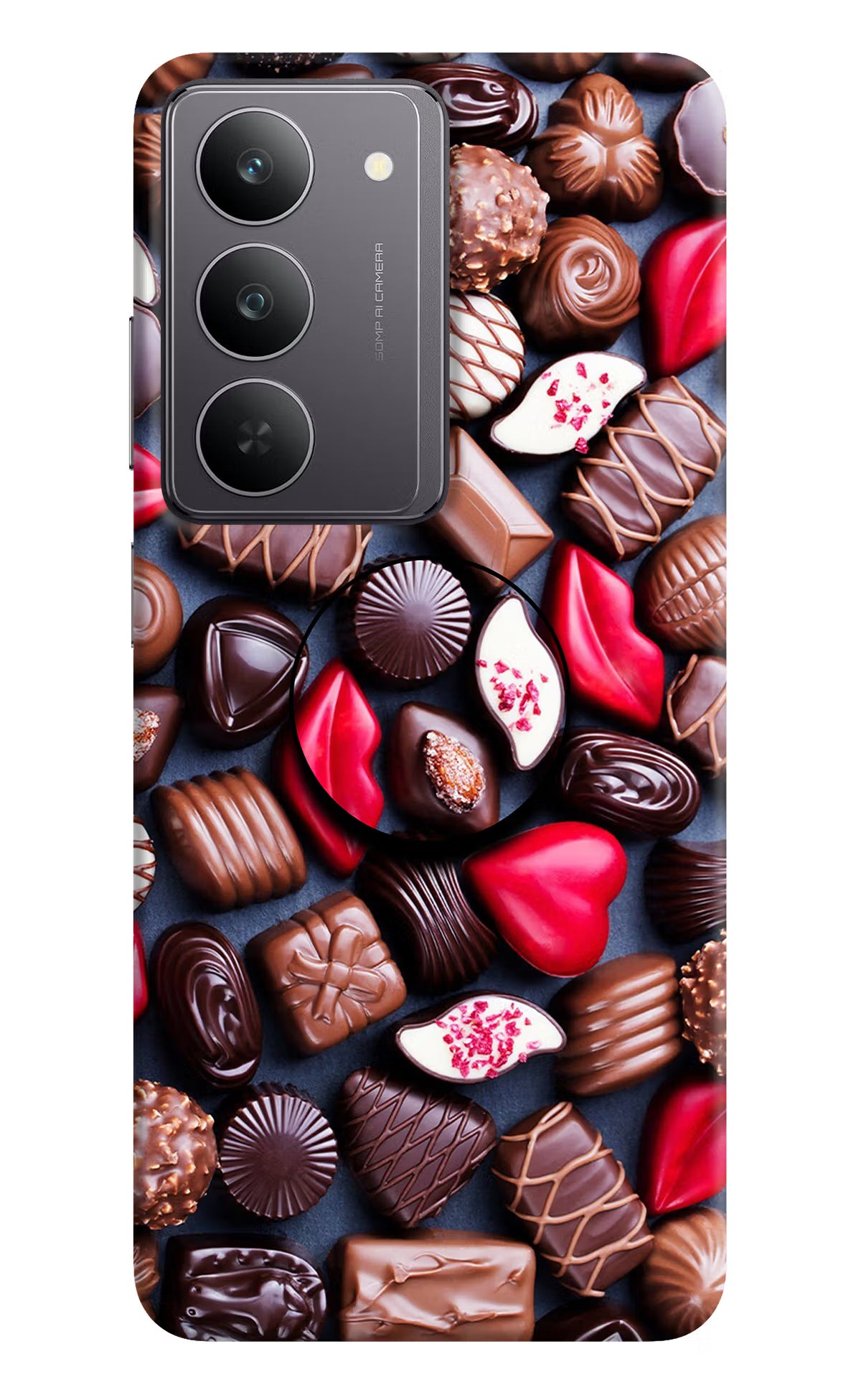 Chocolates Realme 14x 5G Pop Case by Casekaro