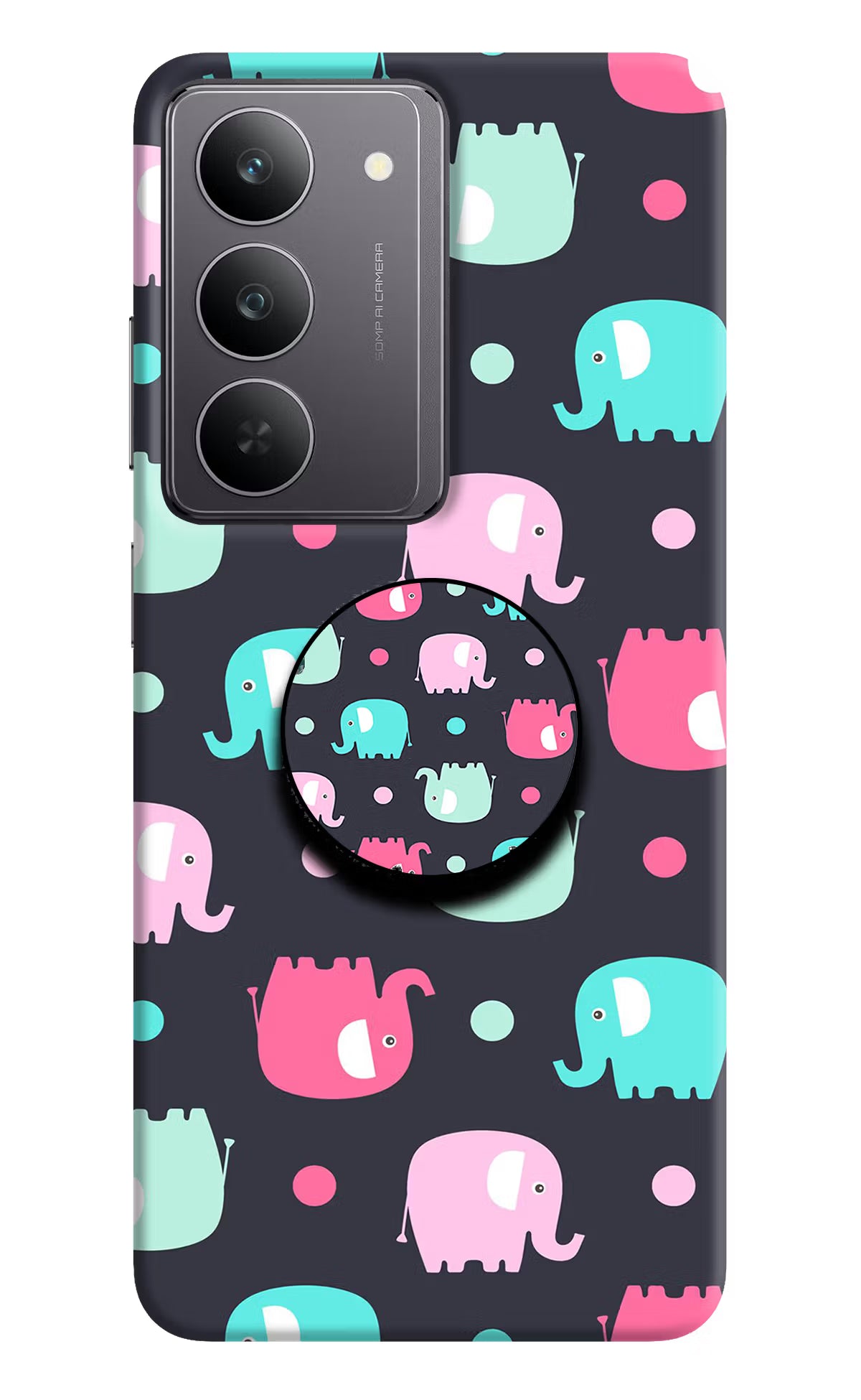Baby Elephants Realme 14x 5G Pop Case by Casekaro
