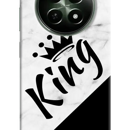 King Realme 12x 5G Hard Case Back Cover by Casekaro