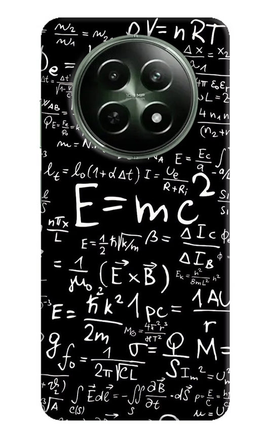 Physics Formula Realme 12x 5G Hard Case Back Cover by Casekaro