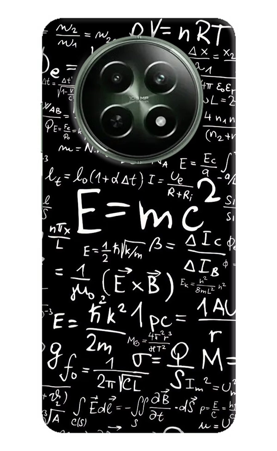 Physics Formula Realme 12x 5G Back Cover, Hard case