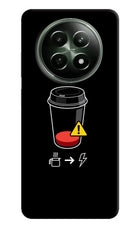 Coffee Realme 12x 5G Hard Case Back Cover by Casekaro
