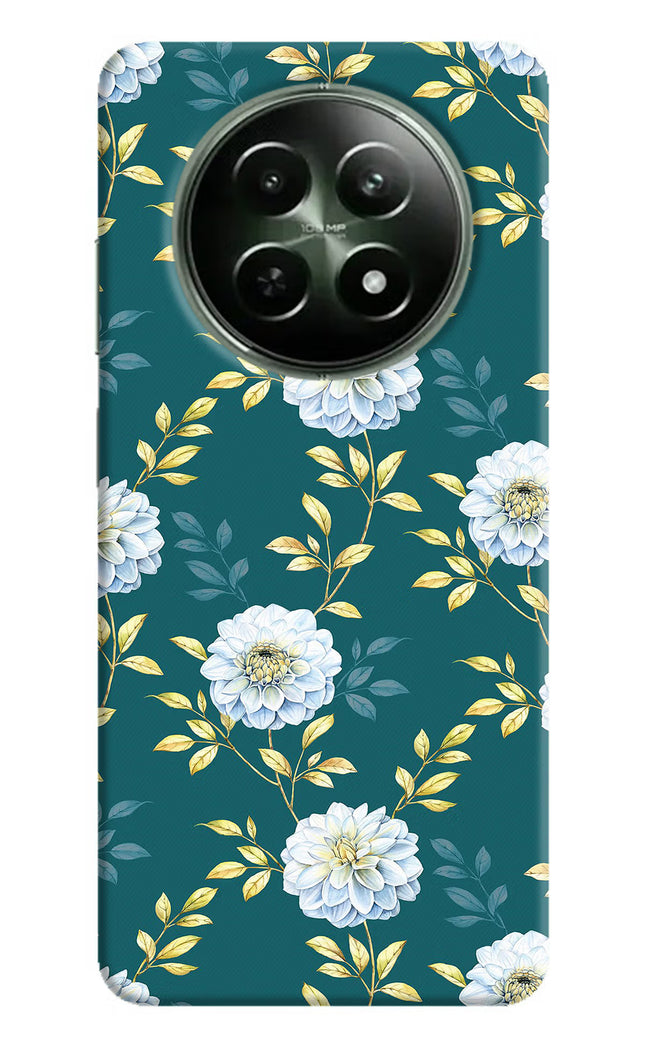 Flowers Realme 12x 5G Hard Case Back Cover by Casekaro