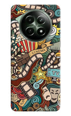 Cinema Abstract Realme 12x 5G Hard Case Back Cover by Casekaro