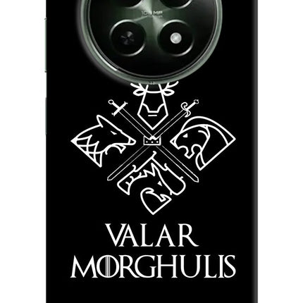 Valar Morghulis | Game Of Thrones Realme 12x 5G Hard Case Back Cover by Casekaro