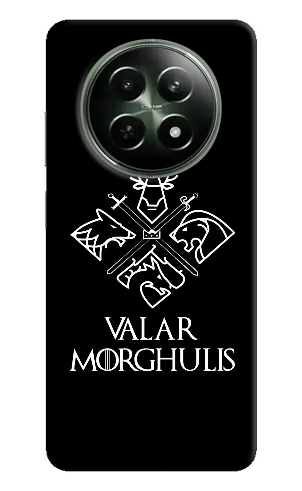 Valar Morghulis | Game Of Thrones Realme 12x 5G Hard Case Back Cover by Casekaro
