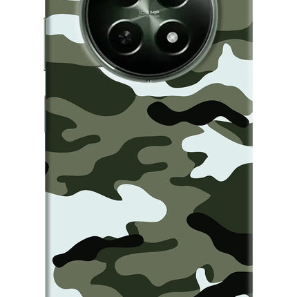 Camouflage Realme 12x 5G Hard Case Back Cover by Casekaro