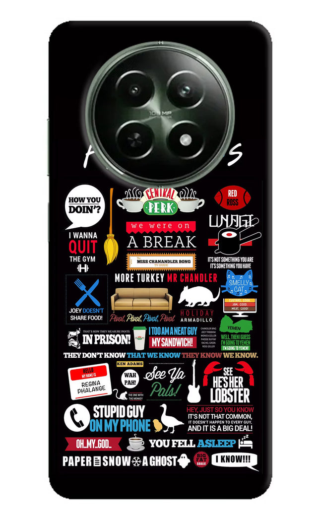 FRIENDS Realme 12x 5G Hard Case Back Cover by Casekaro
