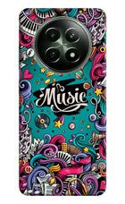 Music Graffiti Realme 12x 5G Hard Case Back Cover by Casekaro