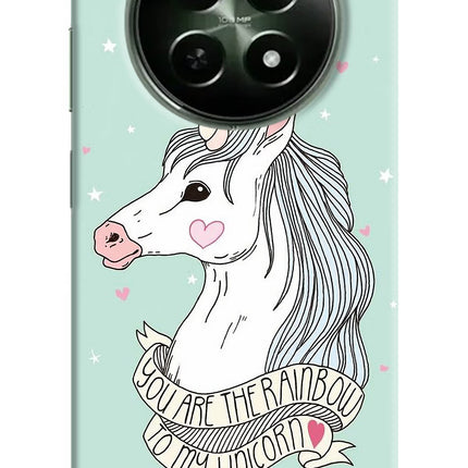 Unicorn Wallpaper Realme 12x 5G Hard Case Back Cover by Casekaro