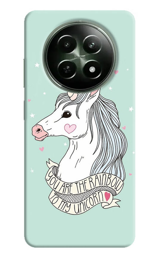 Unicorn Wallpaper Realme 12x 5G Hard Case Back Cover by Casekaro