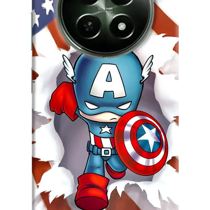 Captain America Realme 12x 5G Hard Case Back Cover by Casekaro