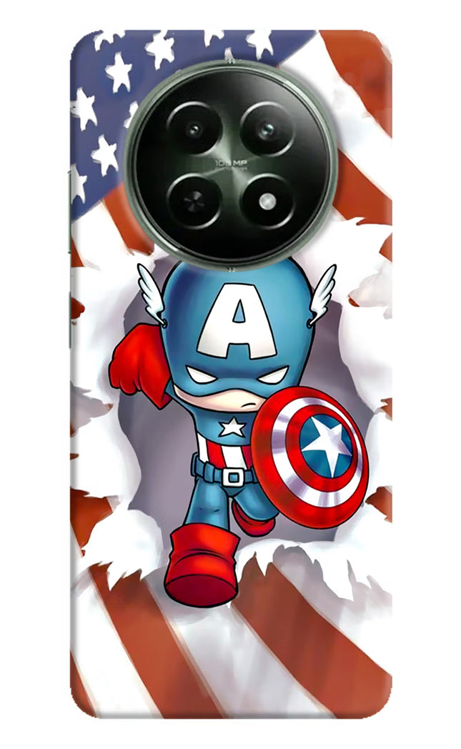 Captain America Realme 12x 5G Hard Case Back Cover by Casekaro