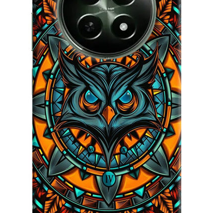 Angry Owl Art Realme 12x 5G Hard Case Back Cover by Casekaro