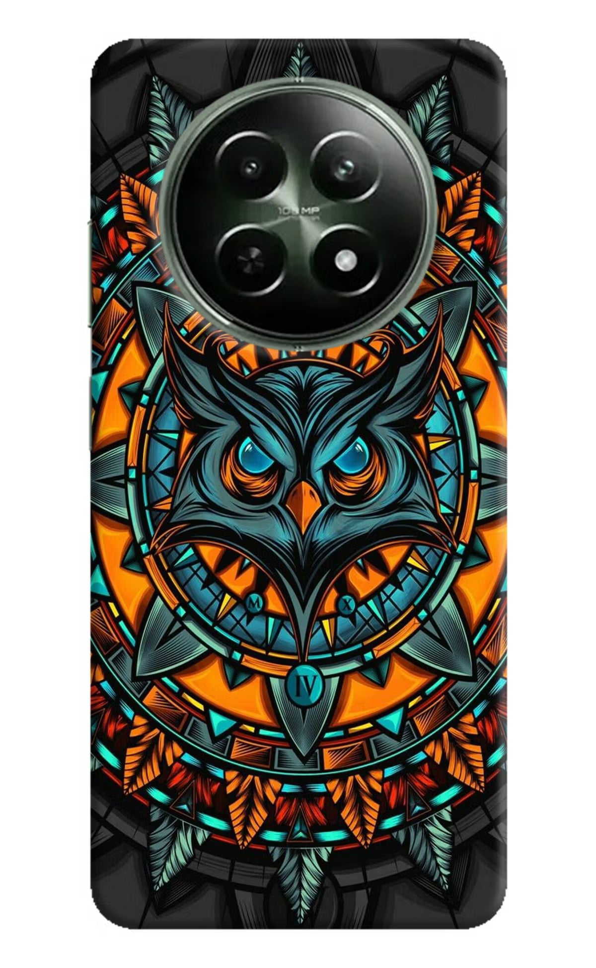 Angry Owl Art Realme 12x 5G Hard Case Back Cover by Casekaro