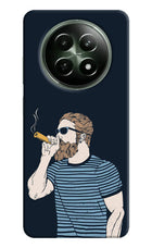 Smoking Realme 12x 5G Hard Case Back Cover by Casekaro