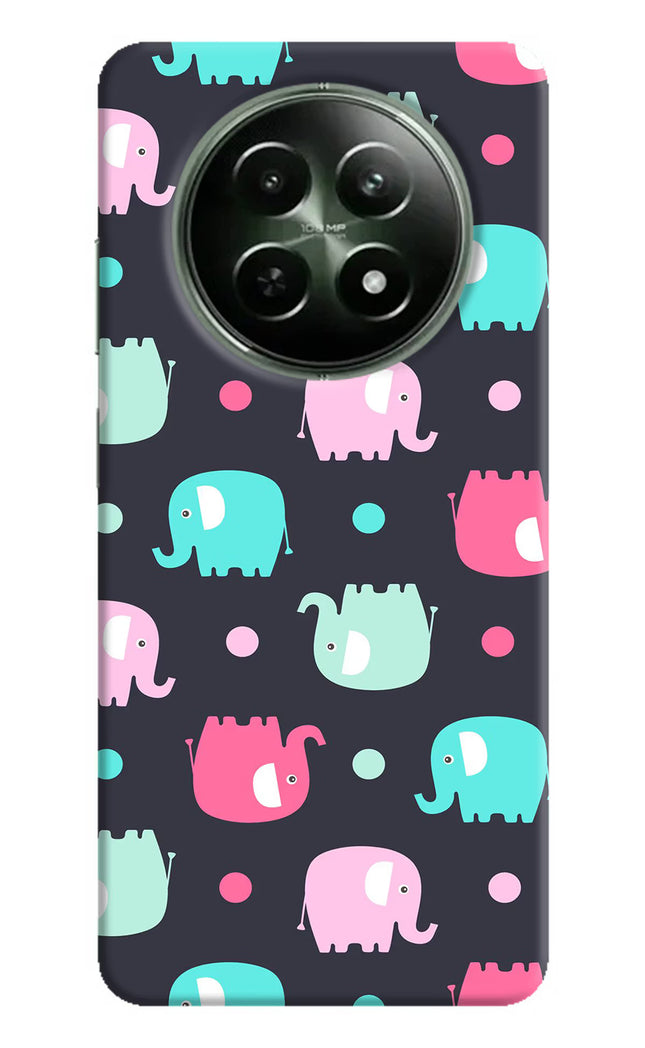 Elephants Realme 12x 5G Hard Case Back Cover by Casekaro