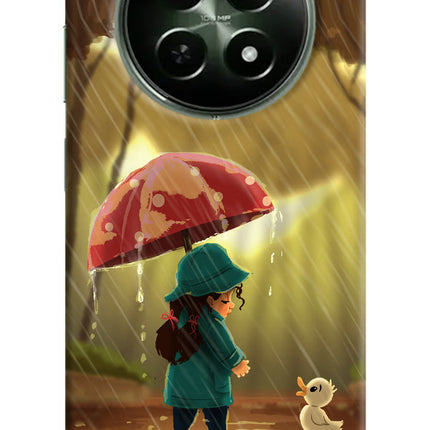 Rainy Day Realme 12x 5G Hard Case Back Cover by Casekaro