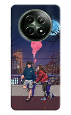 Chilling Couple Realme 12x 5G Hard Case Back Cover by Casekaro