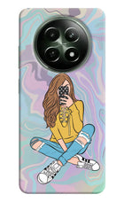 Selfie Girl Realme 12x 5G Hard Case Back Cover by Casekaro