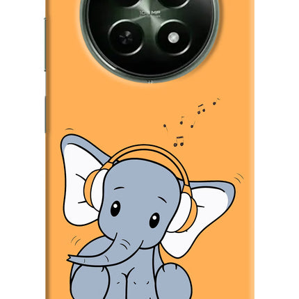 High On Music Realme 12x 5G Hard Case Back Cover by Casekaro