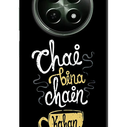 Chai Bina Chain Kaha Re Realme 12x 5G Hard Case Back Cover by Casekaro
