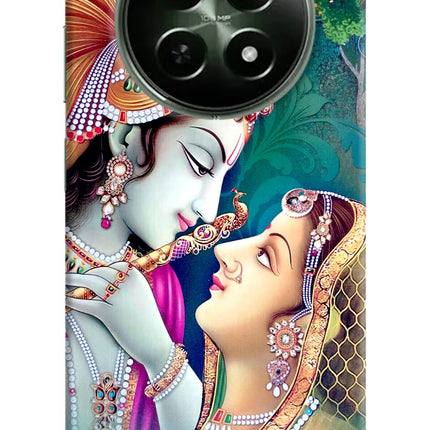 Lord Radha Krishna Realme 12x 5G Hard Case Back Cover by Casekaro