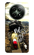 Ride More Worry Less Realme 12x 5G Hard Case Back Cover by Casekaro
