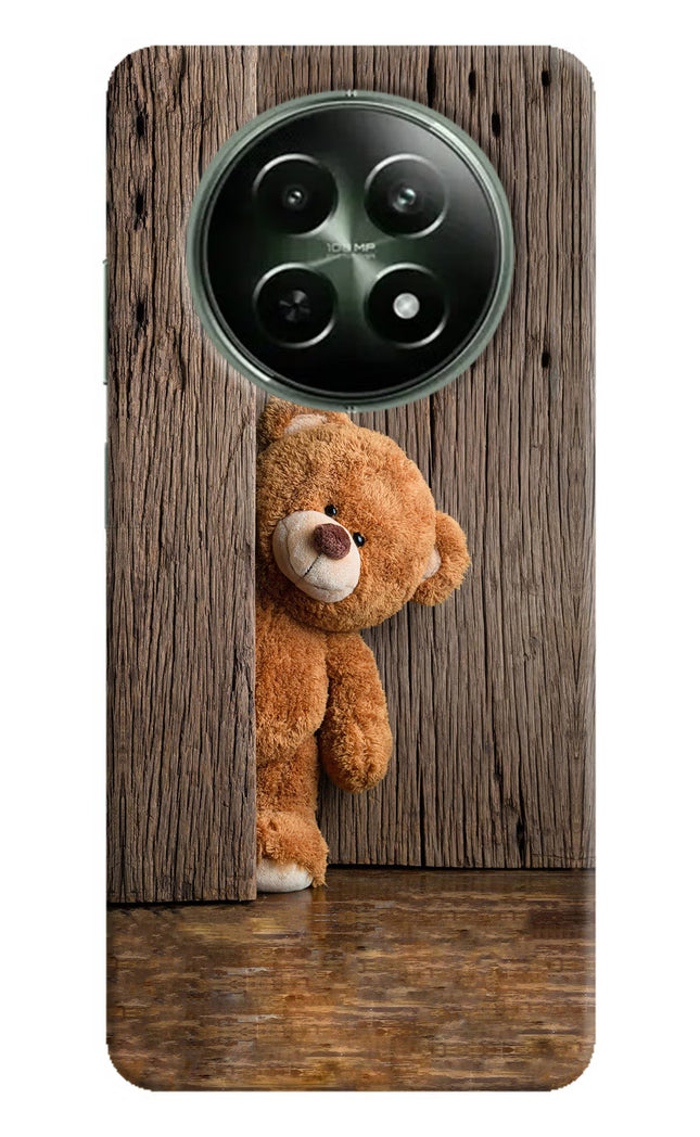 Teddy Wooden Realme 12x 5G Hard Case Back Cover by Casekaro