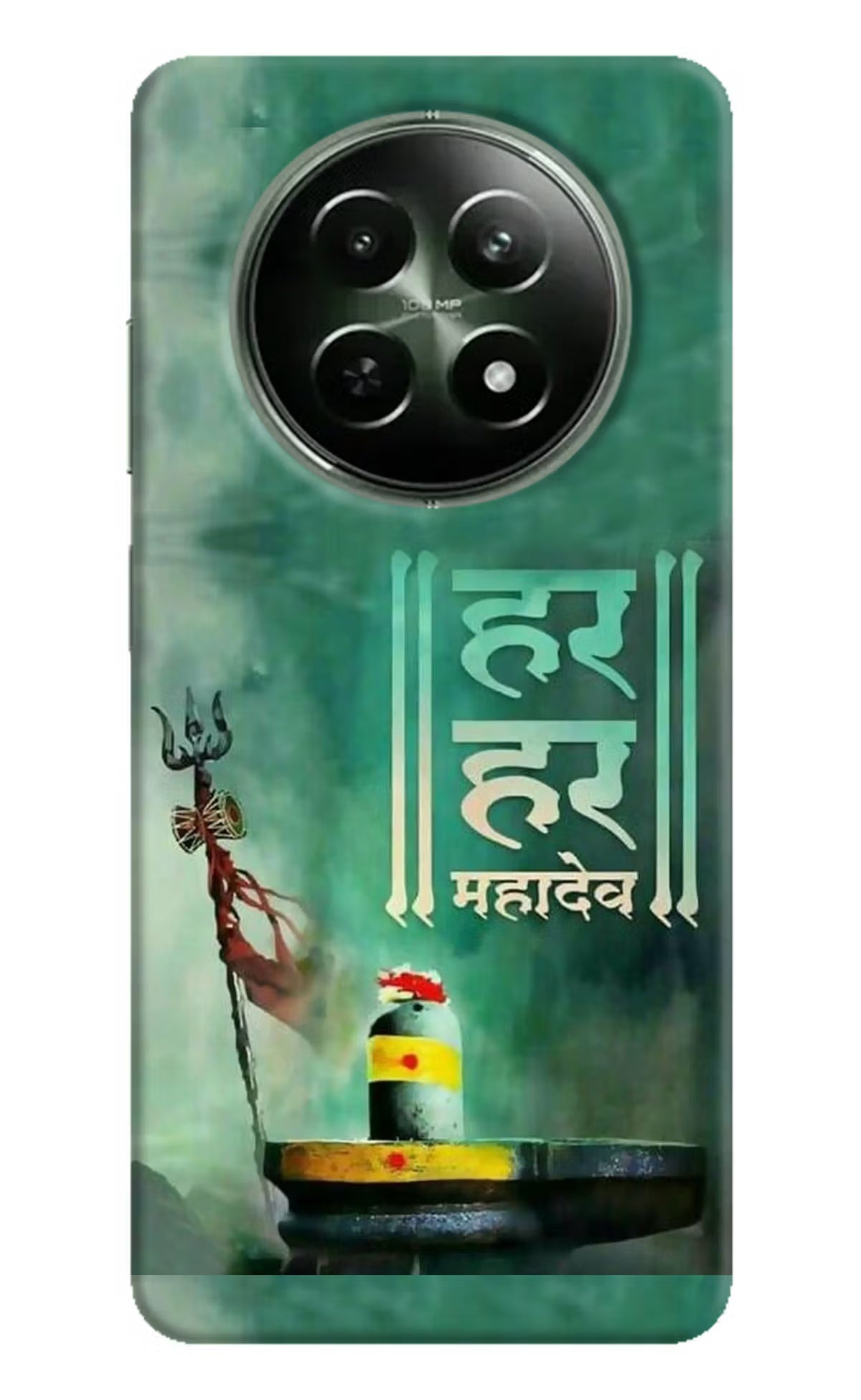 Har Har Mahadev Shivling Realme 12x 5G Hard Case Back Cover by Casekaro