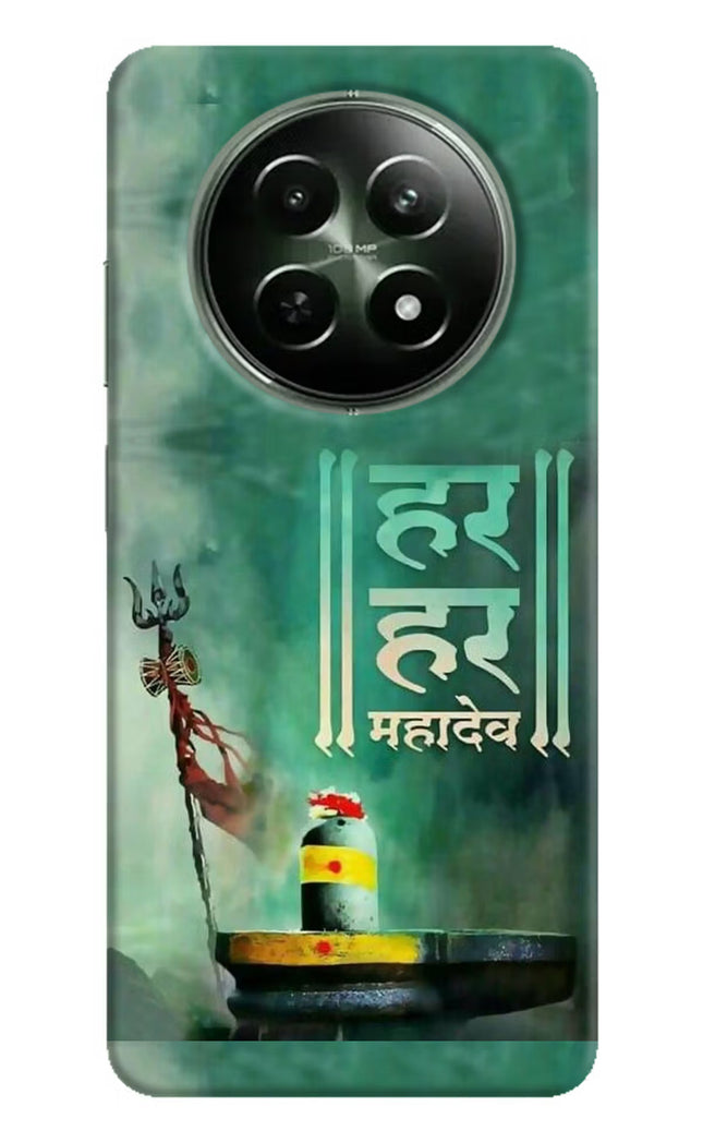 Har Har Mahadev Shivling Realme 12x 5G Hard Case Back Cover by Casekaro