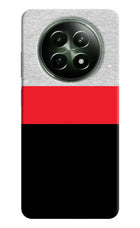 Tri Color Pattern Realme 12x 5G Hard Case Back Cover by Casekaro