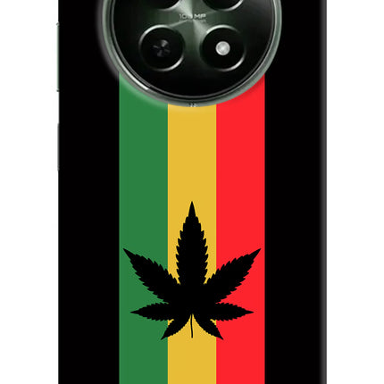 Weed Flag Realme 12x 5G Hard Case Back Cover by Casekaro