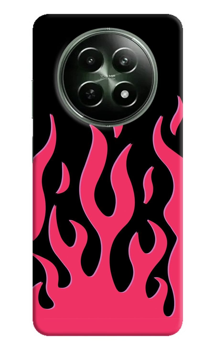 Fire Flames Realme 12x 5G Back Cover, Hard case