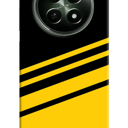 Yellow Shades Realme 12x 5G Hard Case Back Cover by Casekaro
