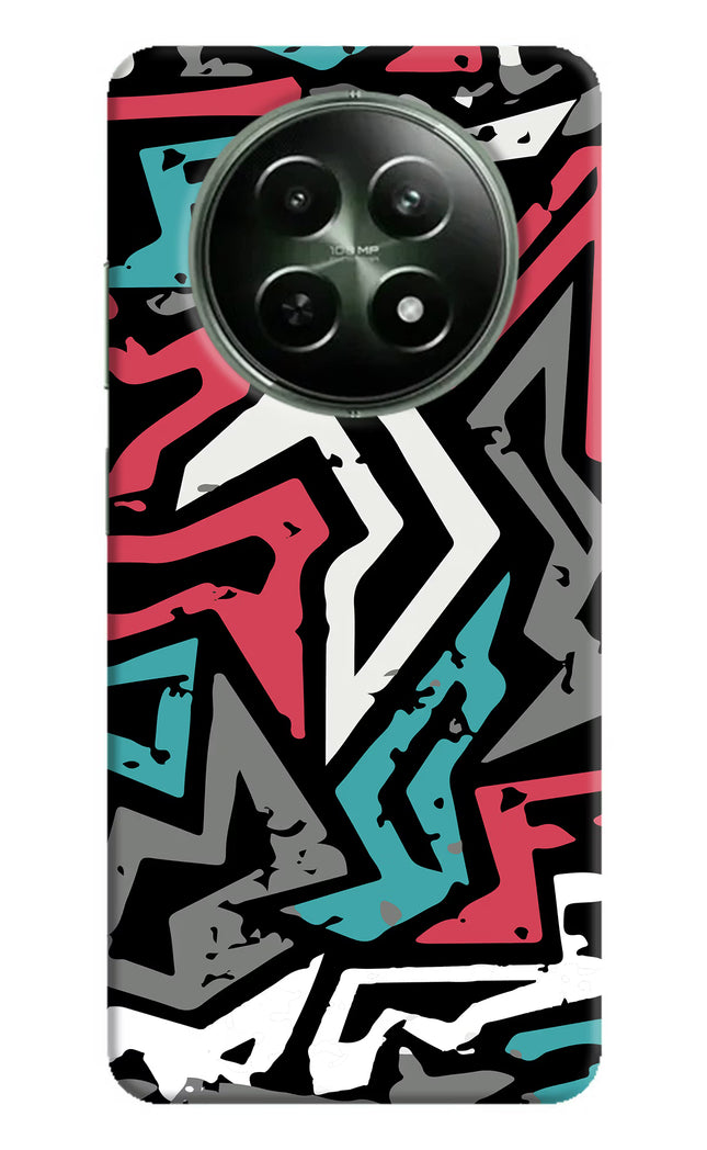 Geometric Graffiti Realme 12x 5G Hard Case Back Cover by Casekaro