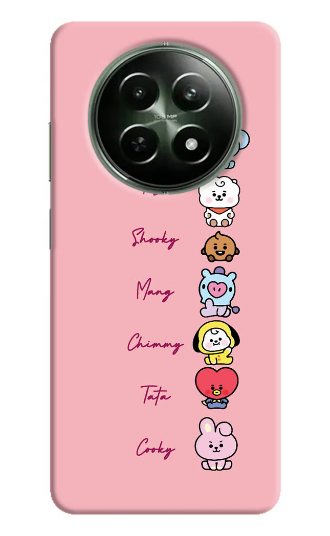 BTS names Realme 12x 5G Hard Case Back Cover by Casekaro
