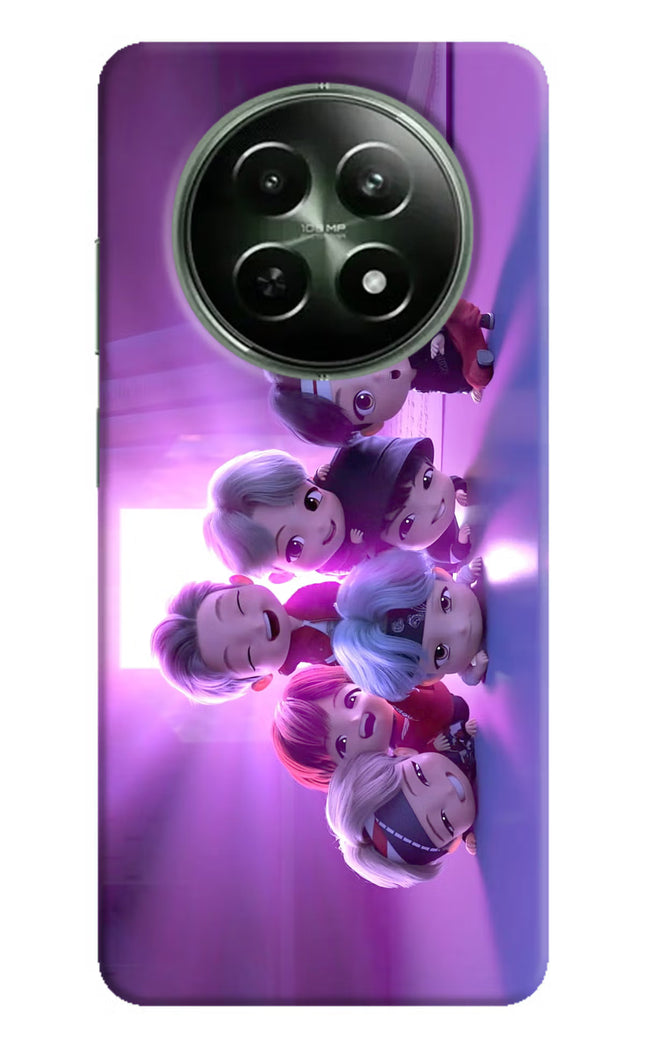 BTS Chibi Realme 12x 5G Hard Case Back Cover by Casekaro