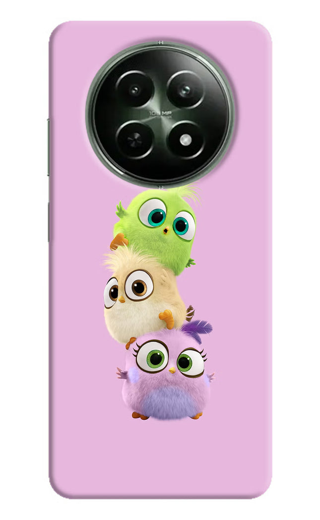 Cute Little Birds Realme 12x 5G Hard Case Back Cover by Casekaro