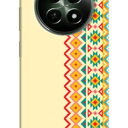 Ethnic Seamless Realme 12x 5G Hard Case Back Cover by Casekaro