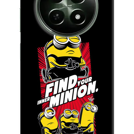 Find your inner Minion Realme 12x 5G Hard Case Back Cover by Casekaro